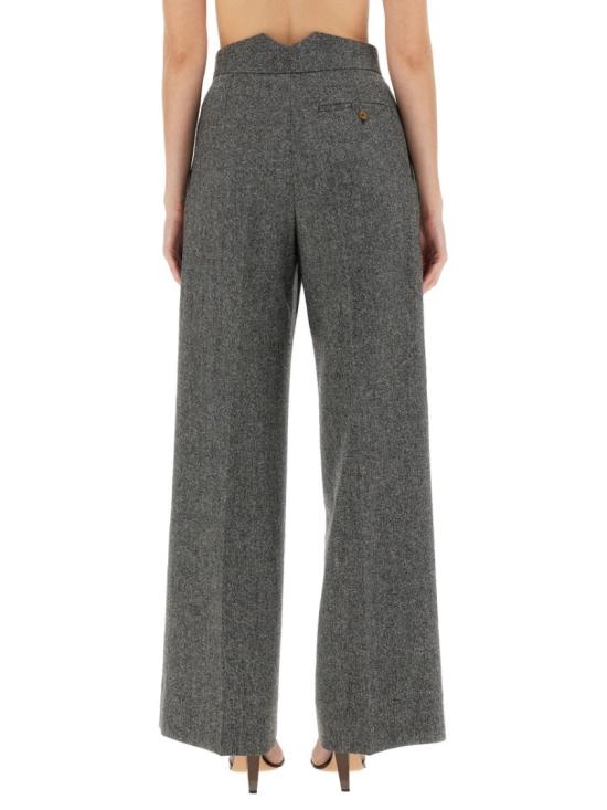  비비안웨스트우드 스트레이트 팬츠 1F01000G W00MXO314 Grey - VIVIENNE WESTWOOD
