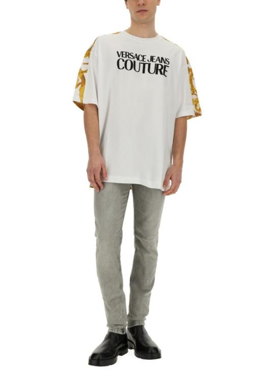  베르사체 반팔 티셔츠 76GAH613 JS287G03 White - VERSACE