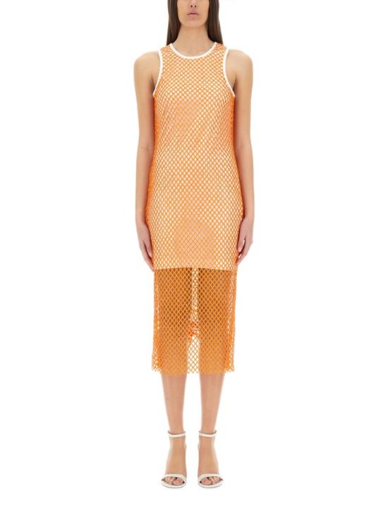  모스키노 미디 원피스 04213727 0064 Orange