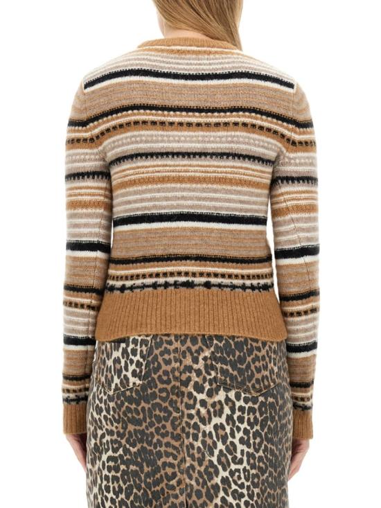  가니 스트라이프 소프트 울 가디건 K2235 177 Multicolor - GANNI