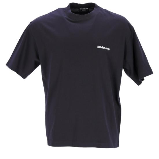  발렌시아가 반팔 티셔츠 612966TJV873967 Blue