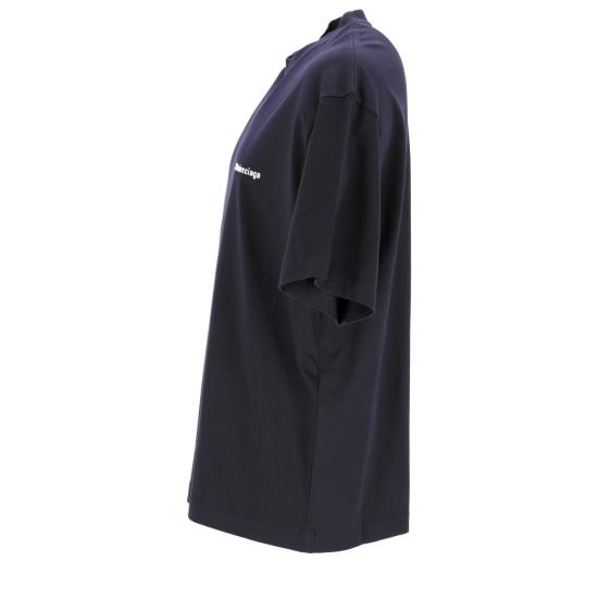  발렌시아가 반팔 티셔츠 612966TJV873967 Blue - BALENCIAGA