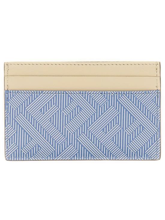  펜디 쉐도우 레더 카드 홀더 7M0347 AP16F1RHP Blue - FENDI