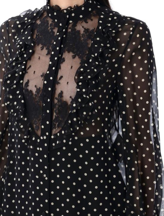 25SS 발렌티노 가라바니 블라우스 6B0AB7J19AB Black - VALENTINO GARAVANI