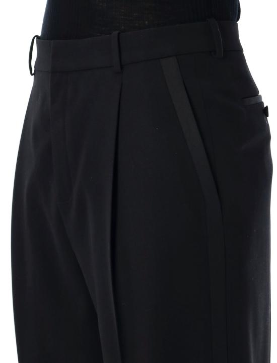 25SS 생로랑 팬츠 821988Y512W Black - SAINT LAURENT