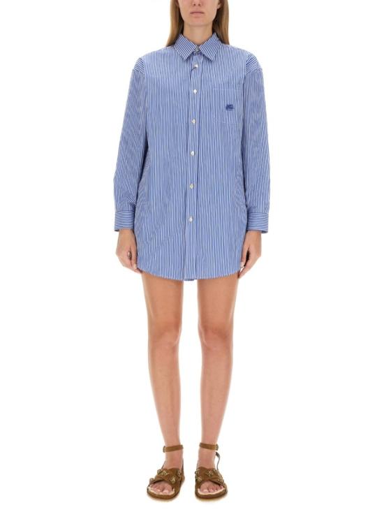  에트로 셔츠 19385 38800200 Blue