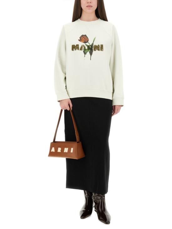 25FW 마르니 탑 FLJE0128PA USCY32LOW09 White - MARNI