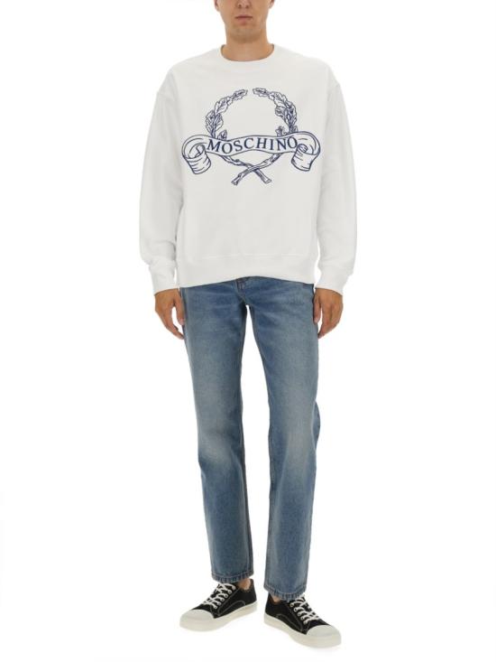 25FW 모스키노 탑 17025228 3001 White - MOSCHINO