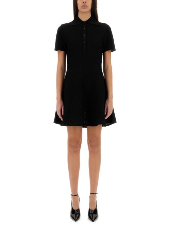 25SS 지방시 미디 원피스 BW22B74ZPN 001 Black