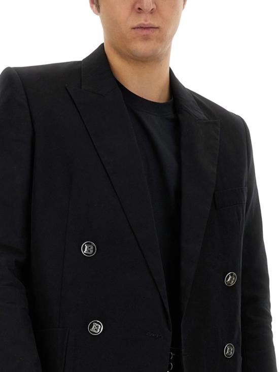  발망 수트 자켓 AH0SG030 CD680PA Black - BALMAIN