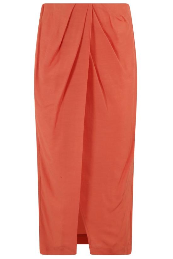 25SS 텔라 롱 스커트 110041 010500 096 Orange