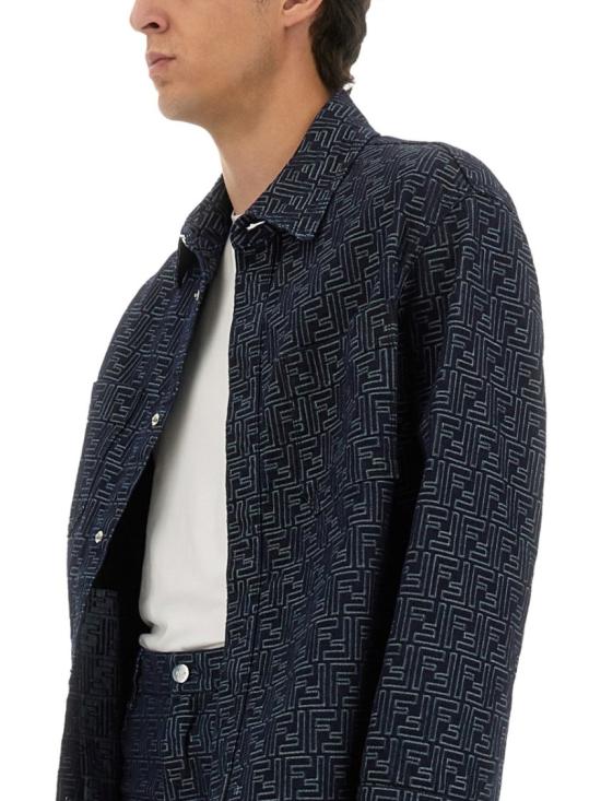  펜디 데님 자켓 FW1321 AUX4F0BUZ Blue - FENDI