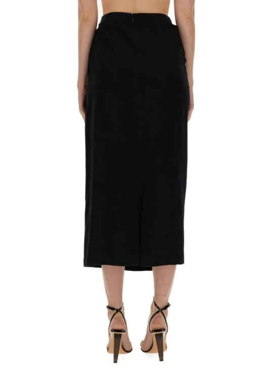  알리지 롱 스커트 153014 A3224NE Black - ALYSI