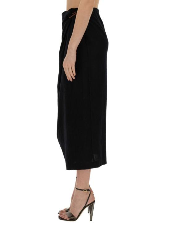  알리지 롱 스커트 153014 A3224NE Black - ALYSI