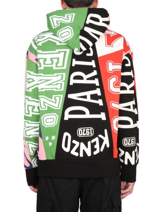 겐조 VARSITY 바시티 가디건 FD55SW492 4MFMU Multicolor - KENZO