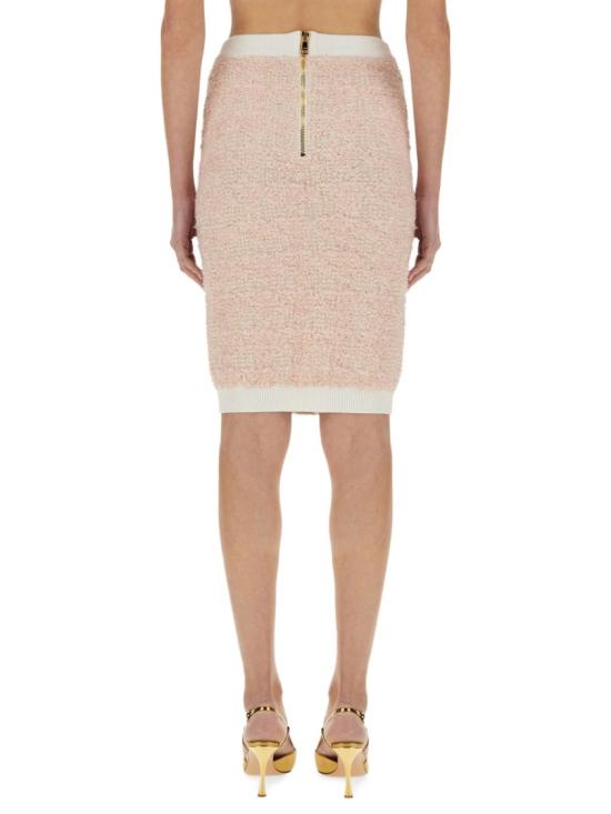 25FW 발망 스커트 FF1LC016KI72 OIN Pink - BALMAIN