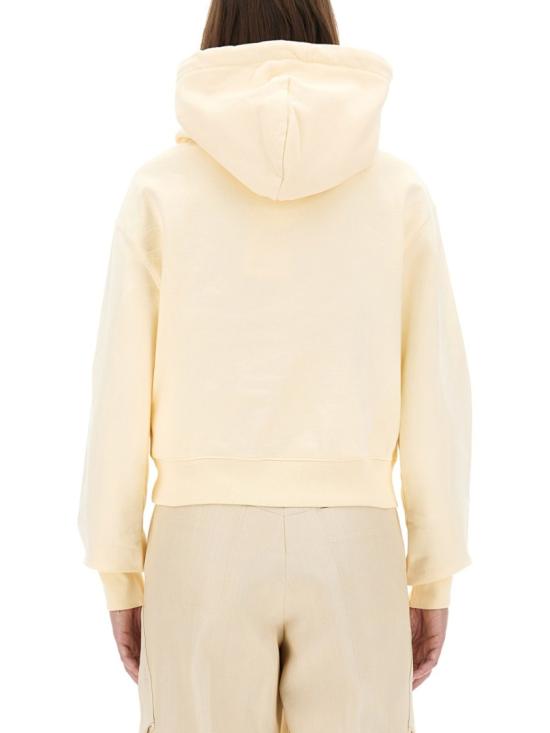 25FW 자크뮈스 르 그로그랭 후드 티셔츠 HOW00247AJ0 0109130 Neutrals - JACQUEMUS