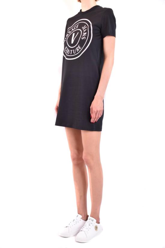  베르사체 미디 원피스 72HAOP01 CJ01POT6 Black - VERSACE