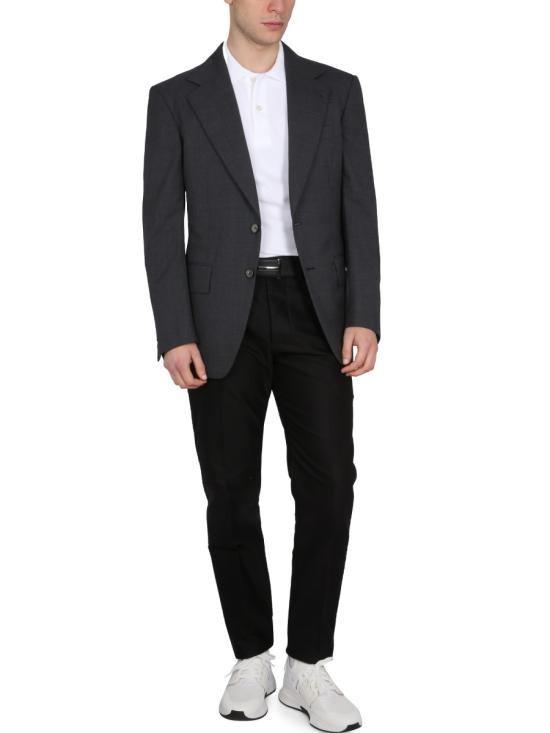 26SS 톰포드 폴로 티셔츠 JPS002 JMC007S23AW002 WHITE - TOMFORD