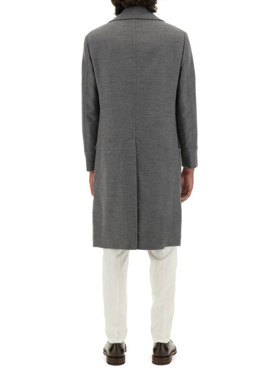  브루넬로 쿠치넬리 트렌치 코트 MY4419139K CDT29 GREY - BRUNELLO CUCINELLI