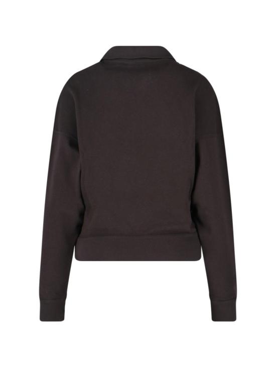 25FW 이자벨마랑에뚜왈 로스 집업 스웨트셔츠 SW0093FA A1M07E02FK Black - ISABEL MARANT ETOILE