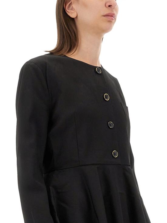 24FW 우마 왕 블라우스/셔츠 UP6002 UW900 BLACK - UMA WANG