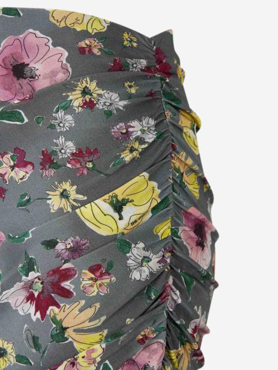25FW 디 아티코 미디 스커트 251WCS00279MIX058PR 021MULTICOLOR FLORAL - THE ATTICO