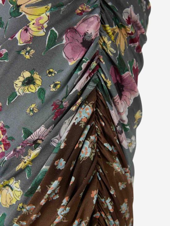 25FW 디 아티코 미디 스커트 251WCS00279MIX058PR 021MULTICOLOR FLORAL - THE ATTICO