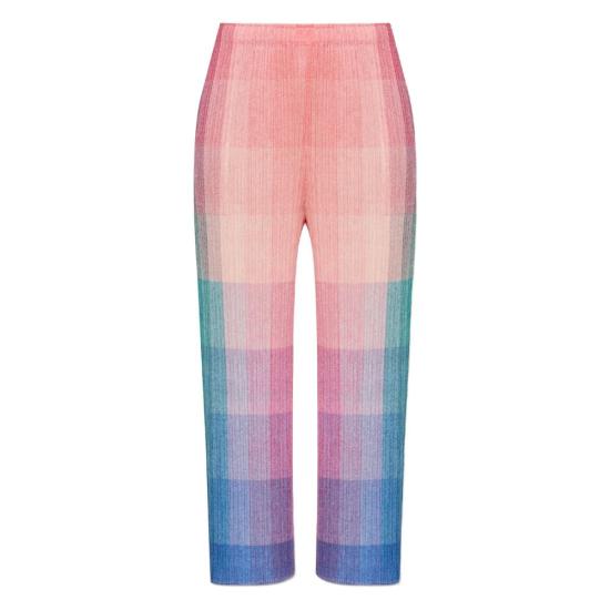 25FW 플리츠플리즈 스트레이트 팬츠 PP56JF694 22 PINK