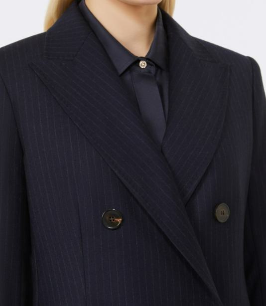 25FW 막스마라 코트 2526046042600013 BLU BLUE - MAX MARA