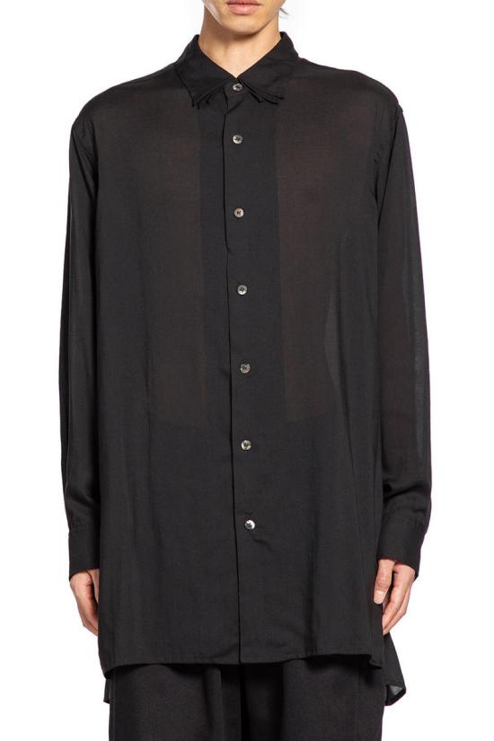 25FW Y'S For Men 긴팔 셔츠 KL5010 BLACK Black