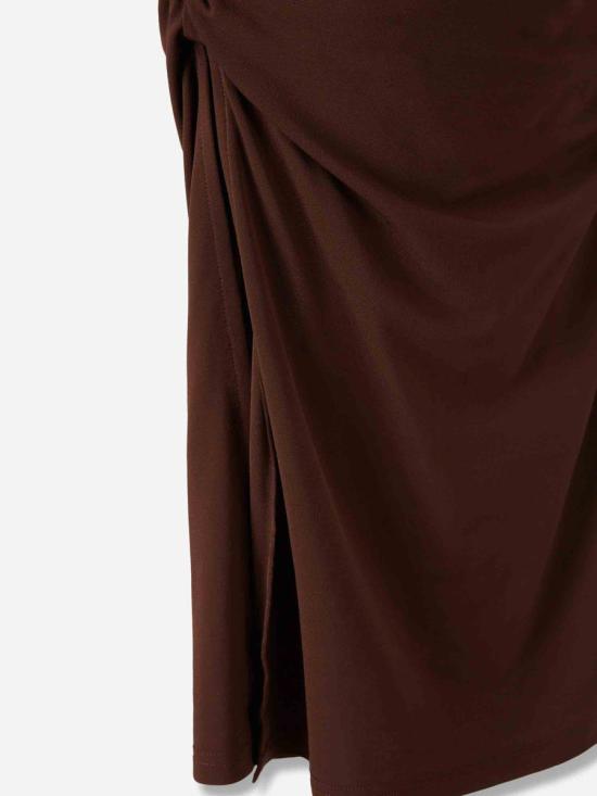 25FW 컬트 가이아 미디 스커트 SK28823JY1952 JAVAJAVA Brown - CULT GAIA