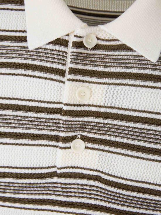 25FW 웨일즈보너 긴팔 셔츠 MA25KN39 WO08 170IVORY KHAKI Beige - WALES BONNER