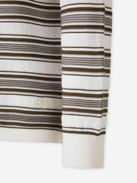 25FW 웨일즈보너 긴팔 셔츠 MA25KN39 WO08 170IVORY KHAKI Beige - WALES BONNER