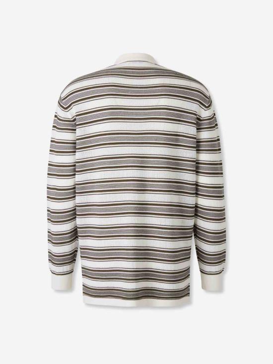 25FW 웨일즈보너 긴팔 셔츠 MA25KN39 WO08 170IVORY KHAKI Beige - WALES BONNER