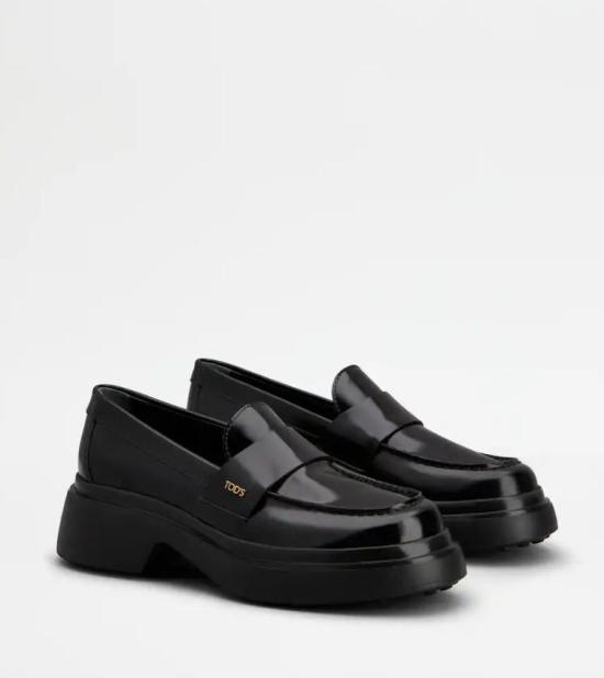 25FW 토즈 로퍼 XXW74L0JL00SHAB999B999 Black - TODS