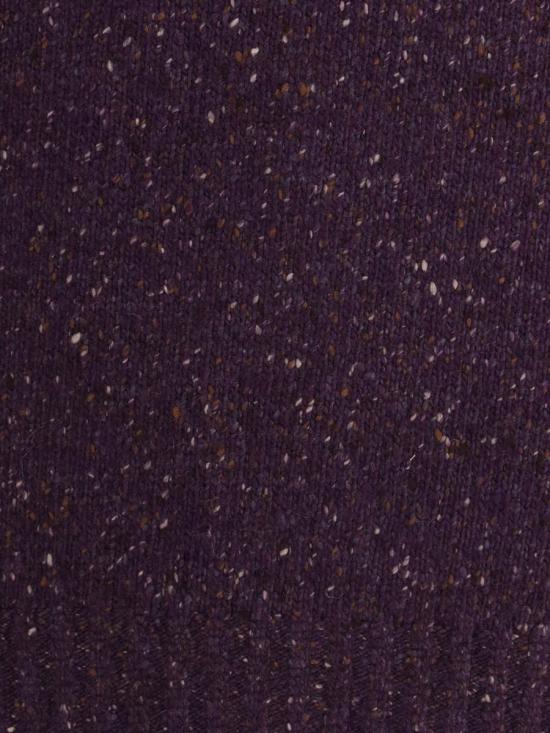 25FW 브루넬로 쿠치넬리 퍼플 래글런 스펙클 스웨터 MRN504900 C3988 PURPLE - BRUNELLO CUCINELLI