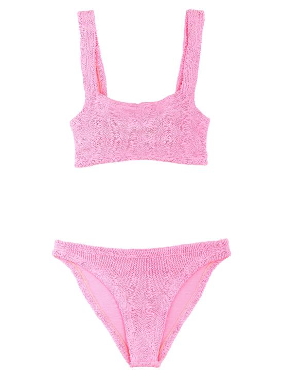 25FW 훈자 지 비치웨어 XANDRABIKINIBUBBLEGUM Pink