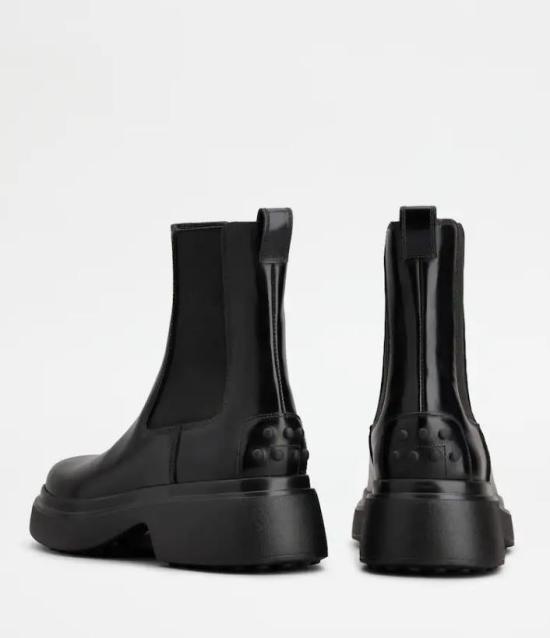 25FW 토즈 첼시 앵클 부츠 XXW74L0JK20AKTB999B999 Black - TODS