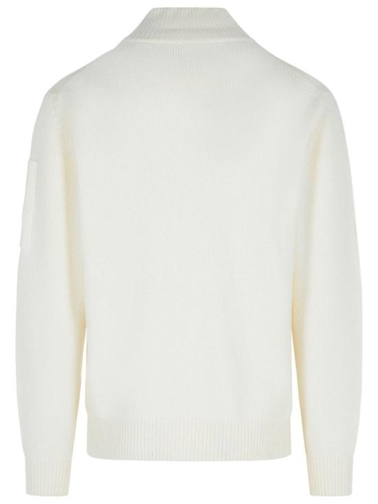 25FW 씨피 컴퍼니 스웨터 19CMKN042A 110149A103 WHITE - C.P. COMPANY