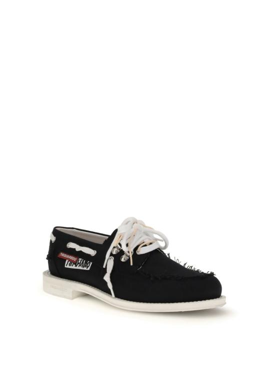 25FW 디스퀘어드2 드레스 슈즈 LUM011200300001 2124 Black - DSQUARED2