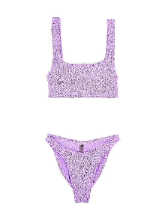 25FW 훈자 지 비치웨어 XANDRABIKINILILAC Purple
