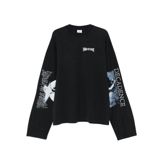 25FW 베트멍 탑 UCF76LS980B WASBK Black