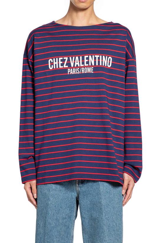 25FW 발렌티노 가라바니 긴팔 티셔츠 7V3MG16RAYJ CPY MULTICOLOR