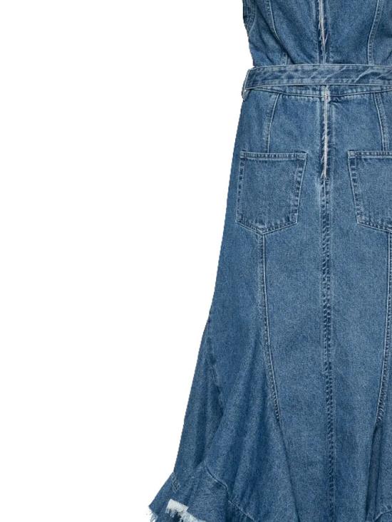 25SS 마르케스 알메이다 데님 원피스 RST25DR0372DNMBLBLUE - MARQUES ALMEIDA