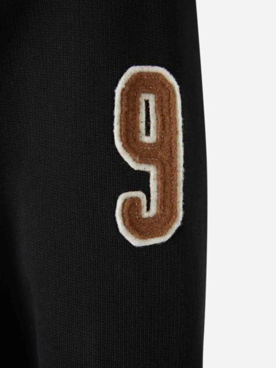 25FW 아미 ADC 로고 자수 레글런 후디 HSW768 747 2162HAZELNUT BLACK BROWN - AMI