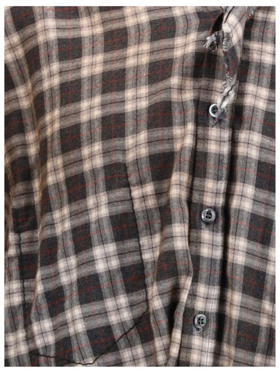 25FW 디스퀘어드2 긴팔 셔츠 S71DM0809D35307 002F BROWN - DSQUARED2