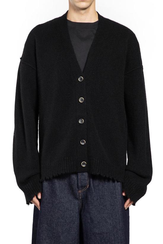 25FW 우마 왕 가디건 UK7156 UW900 Black