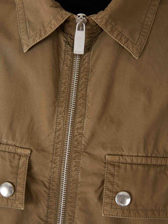 25FW 오프화이트 긴팔 셔츠 MGG01DF5F0025858 332BEECH BEECH MILITARY GREEN - OFF WHITE