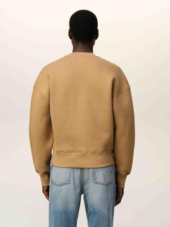 25FW 아미 스웨터 USW755 749 280CAMEL Brown - AMI